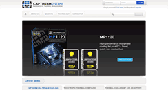 Desktop Screenshot of captherm.com